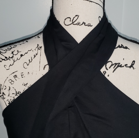 Black knee length Banana Republic dress- size 6 - Picture 5 of 6